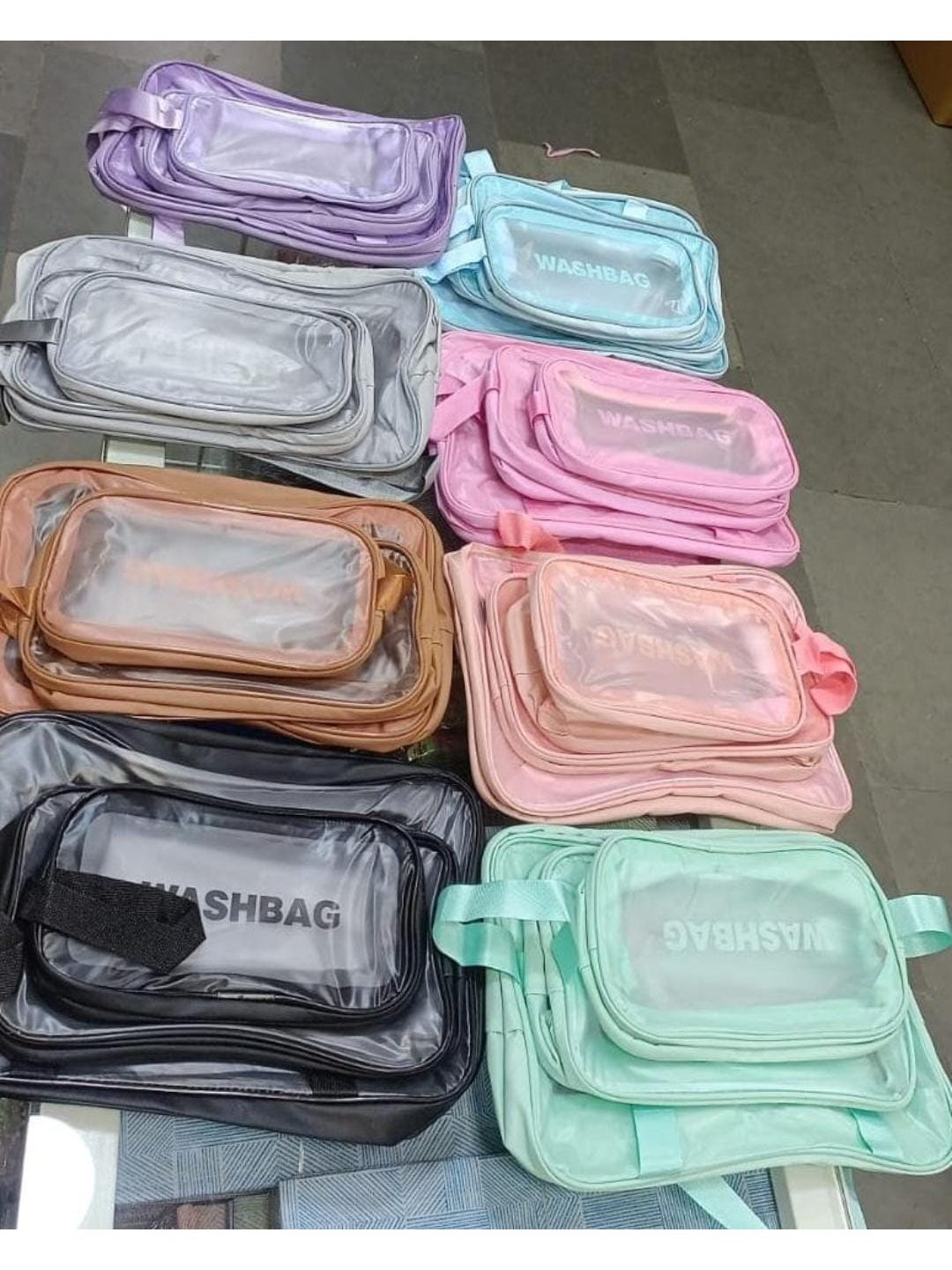Wash Bag Set Of 3