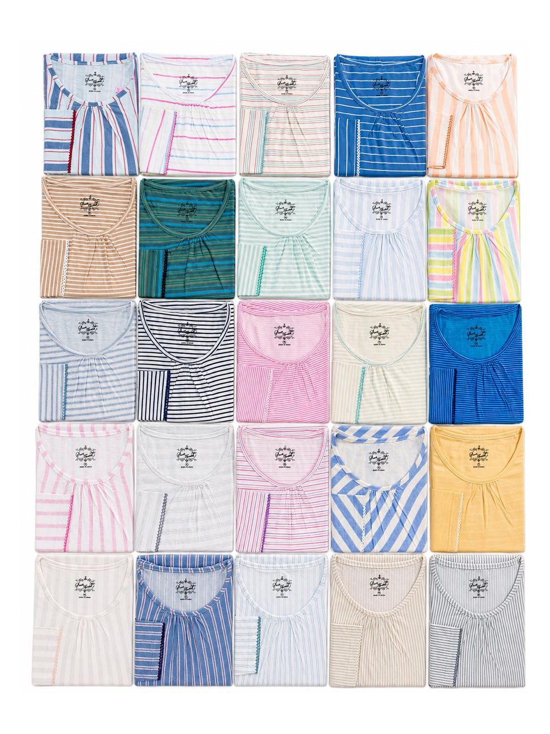 Colourful Stripe Tops
