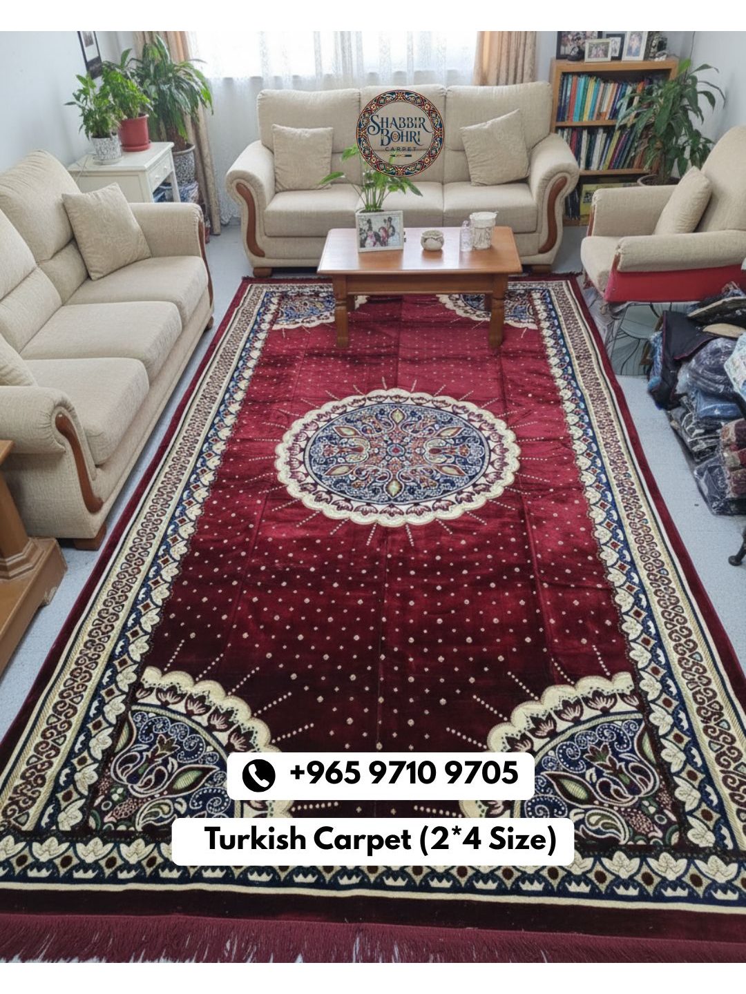 2 × 4 Meter Original Turkish Carpet