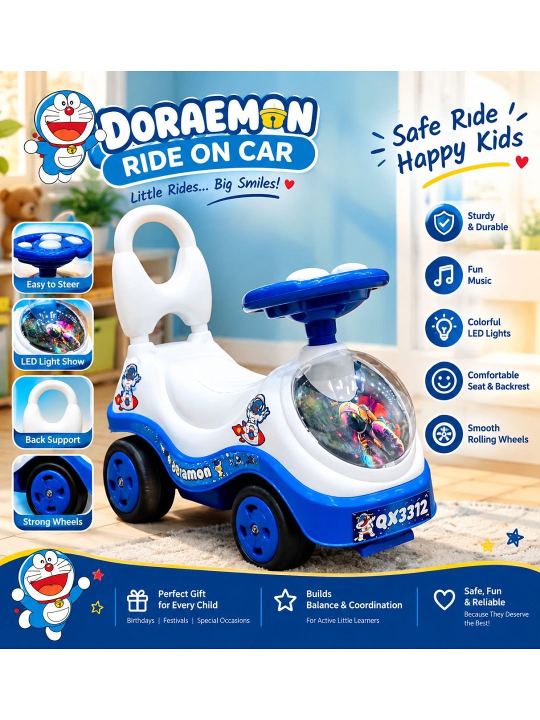 Ride On A Car