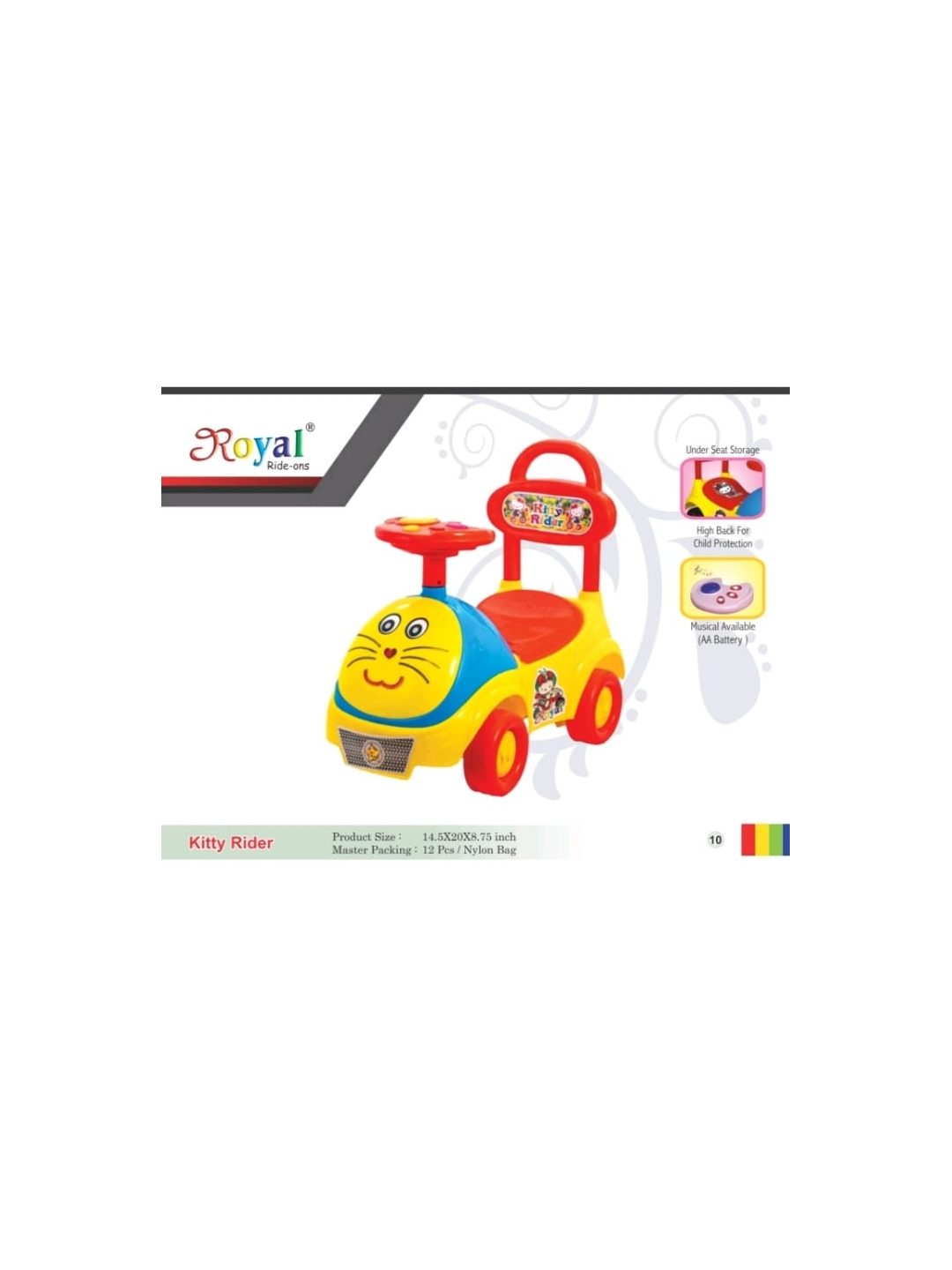 Kitty Car Toy For Kids
